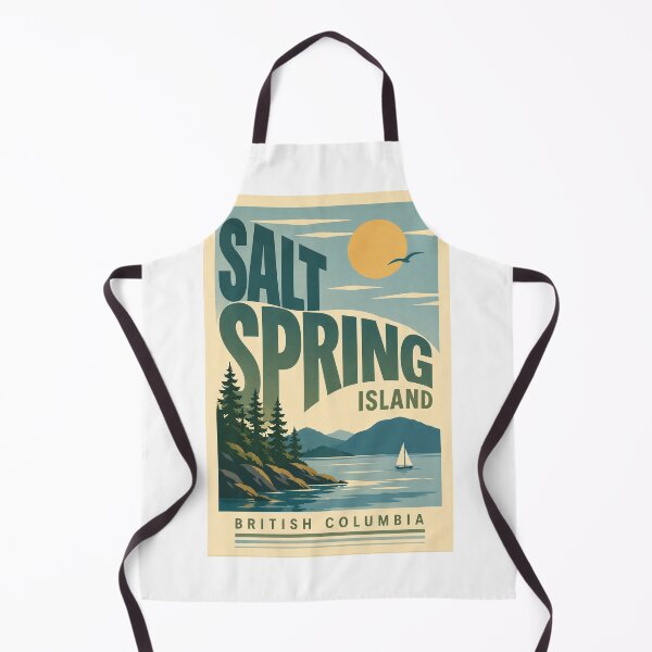 Item preview, Salt Spring Island British Columbia Gulf Islands Coast designed and sold by Aryabek.