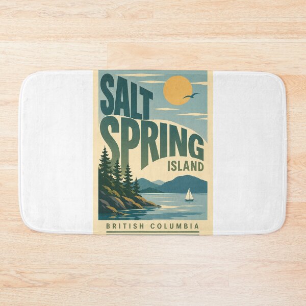 Item preview, Salt Spring Island British Columbia Gulf Islands Coast designed and sold by Aryabek.