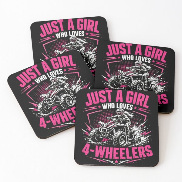 Item preview, Just A Girl Who Loves 4-Wheelers ATV Quad Bike Off Road Riding Woman designed and sold by RetroMini2026.