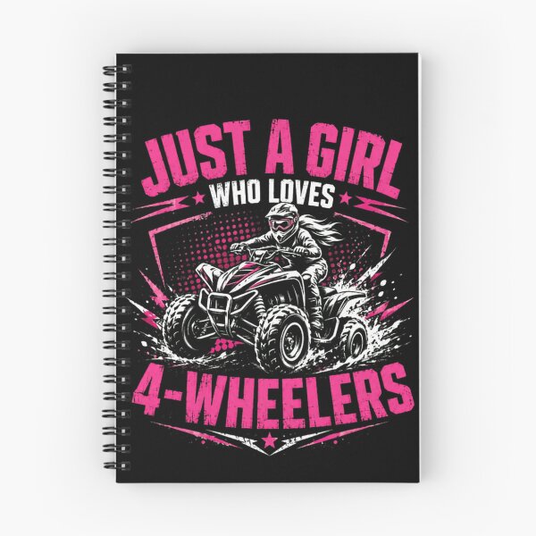 Item preview, Just A Girl Who Loves 4-Wheelers ATV Quad Bike Off Road Riding Woman designed and sold by RetroMini2026.