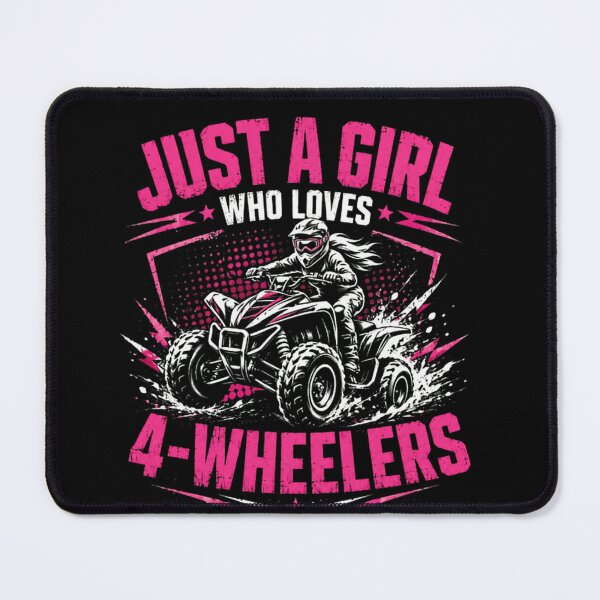 Item preview, Just A Girl Who Loves 4-Wheelers ATV Quad Bike Off Road Riding Woman designed and sold by RetroMini2026.