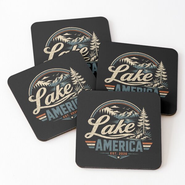 Item preview, Lake America Est. 2026 Outdoors Camping Hiking Fishing Nature designed and sold by HumansStuck12.