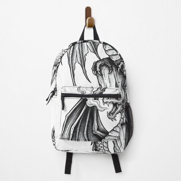 Item preview, Vintage Dragon Engraving - Detailed Ink Illustration Art designed and sold by DragonSerpent Ink.