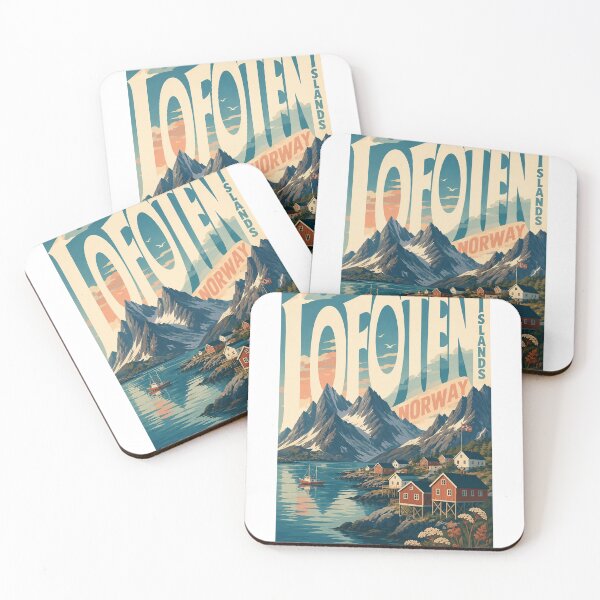 Item preview, Lofoten Islands Norway Arctic Fjords and Fishing Villages designed and sold by Aryabek.