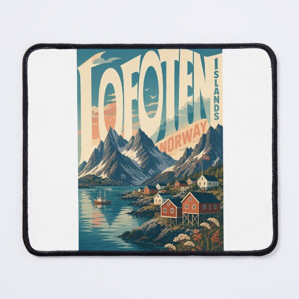Item preview, Lofoten Islands Norway Arctic Fjords and Fishing Villages designed and sold by Aryabek.