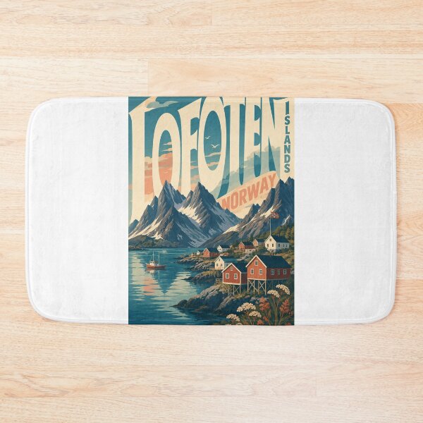 Item preview, Lofoten Islands Norway Arctic Fjords and Fishing Villages designed and sold by Aryabek.