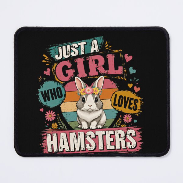 Item preview, Just A Girl Who Loves Hamsters Pet Owner Girl designed and sold by RetroMini2026.