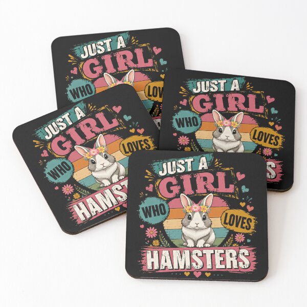 Item preview, Just A Girl Who Loves Hamsters Pet Owner Girl designed and sold by RetroMini2026.