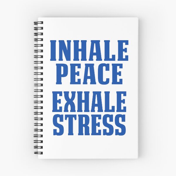 Item preview, Inhale Peace Exhale Stress Mindfulness designed and sold by teeperfect.