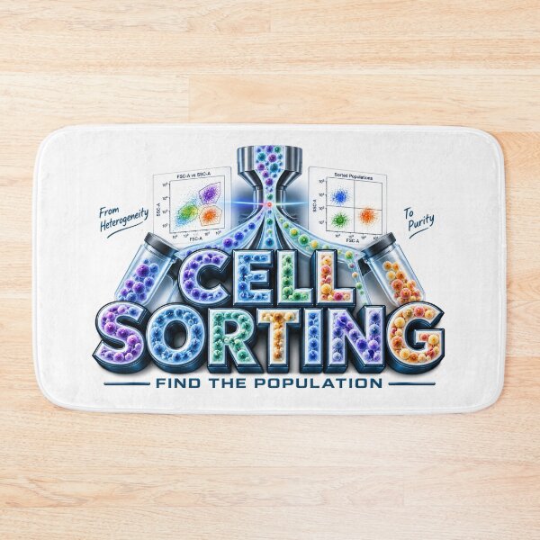 Item preview, Cell Sorting Find The Population designed and sold by pradeepvisuals.