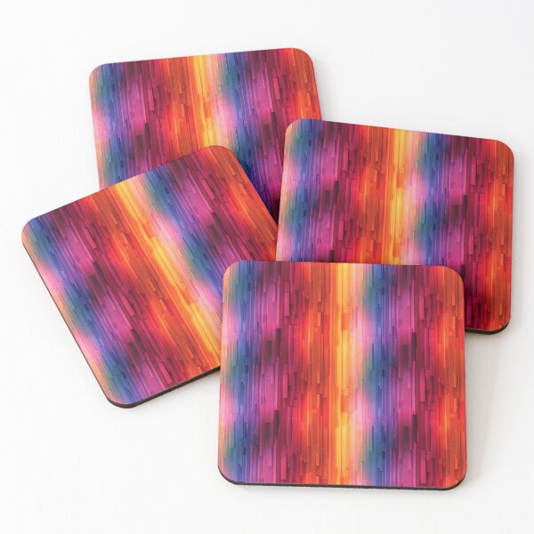 Item preview, Vibrant 3D Vertical Gradient Stripes Pattern designed and sold by NTGUILTY.