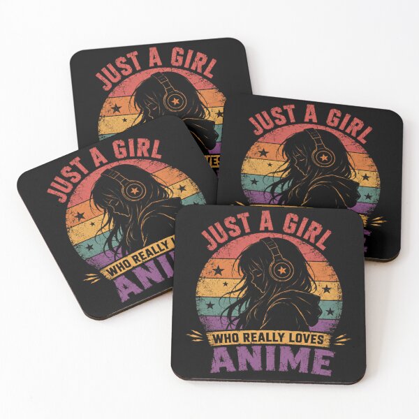 Item preview, Just A Girl Who Really Loves Anime Japanese Animation Otaku Fan Girl designed and sold by RetroMini2026.