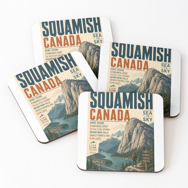 Item preview, Squamish British Columbia Sea to Sky Mountain Corridor designed and sold by Aryabek.