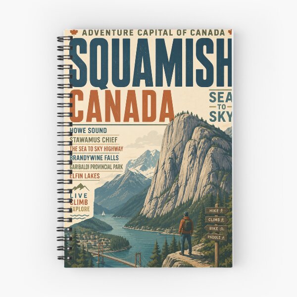 Item preview, Squamish British Columbia Sea to Sky Mountain Corridor designed and sold by Aryabek.