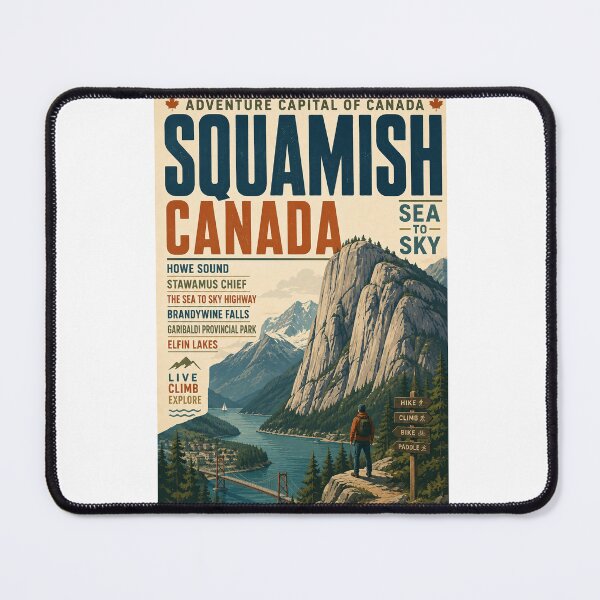 Item preview, Squamish British Columbia Sea to Sky Mountain Corridor designed and sold by Aryabek.