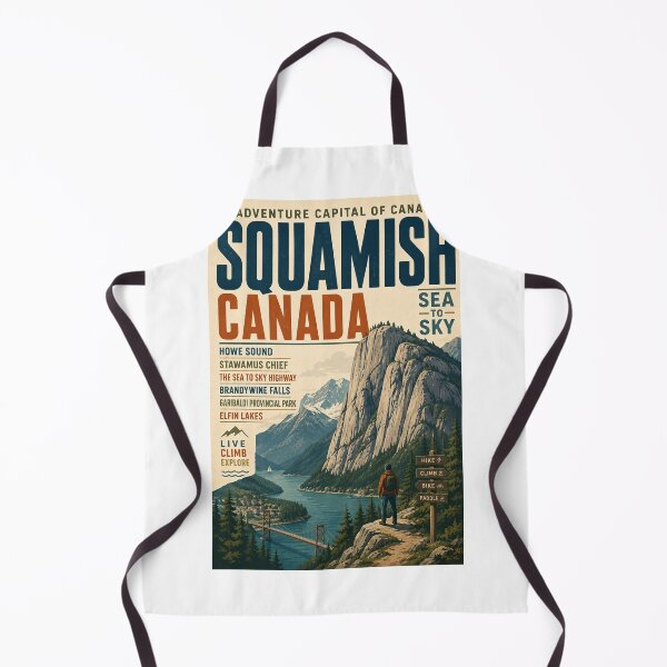 Item preview, Squamish British Columbia Sea to Sky Mountain Corridor designed and sold by Aryabek.
