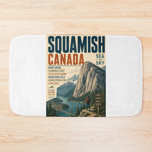 Item preview, Squamish British Columbia Sea to Sky Mountain Corridor designed and sold by Aryabek.