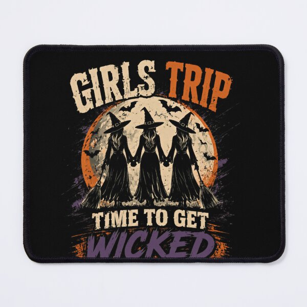 Item preview, Halloween Witches Girls Trip Time To Get Wicked Friends Group designed and sold by RetroMini2026.