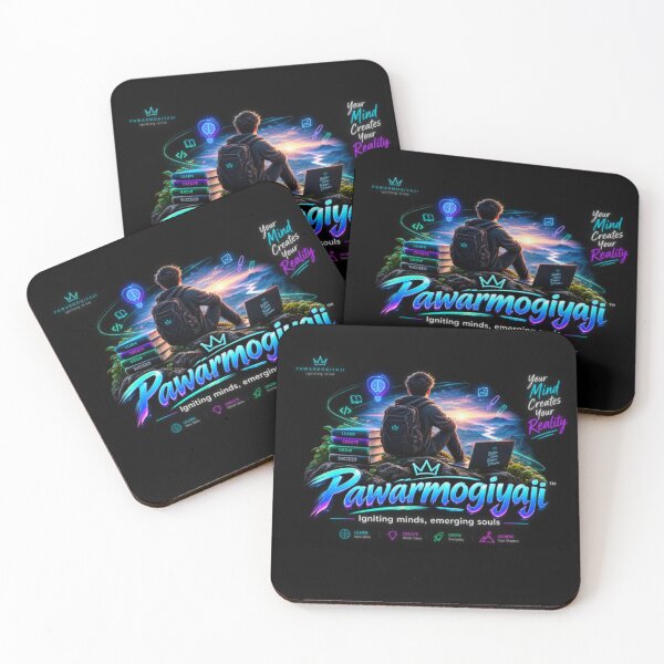 Item preview, ​Pawarmogiyaji Neon Tech Vibe Art with Inspiring Branding Tagline designed and sold by Pawar1999.