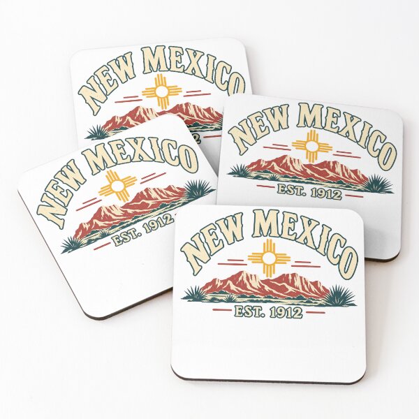 Item preview, Vintage New Mexico Desert Mountains Est. 1912 designed and sold by KireVeronica.