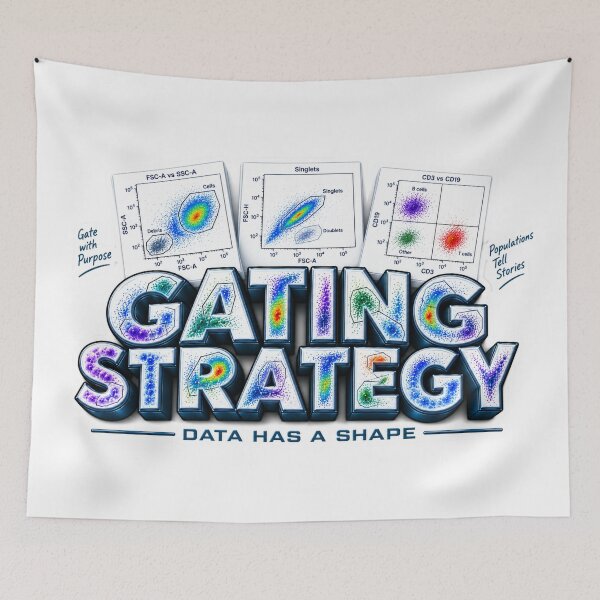 Item preview, Gating Strategy Data Has A Shape designed and sold by pradeepvisuals.