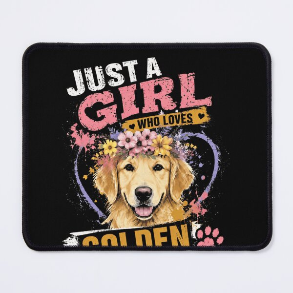 Item preview, Just A Girl Who Loves Golden Retrievers Dog Lover Pet Owner Woman Female designed and sold by RetroMini2026.