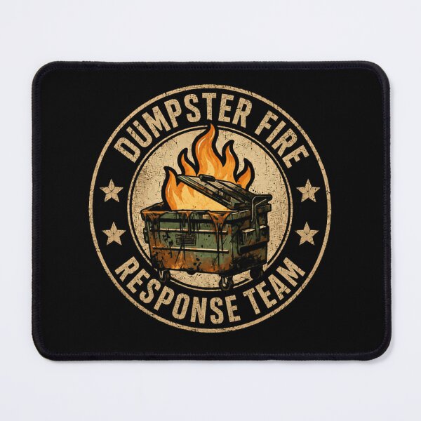 Item preview, Dumpster Fire Response Team Crisis Management Humor For Professionals designed and sold by JonesFlora2025.