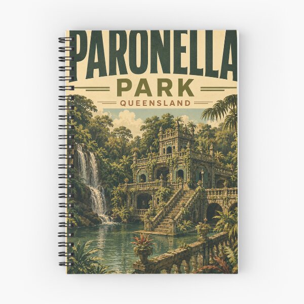 Item preview, Paronella Park Queensland Tropical Gardens and Mena Creek Falls designed and sold by Aryabek.