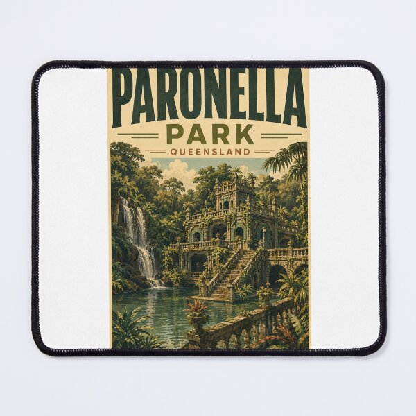 Item preview, Paronella Park Queensland Tropical Gardens and Mena Creek Falls designed and sold by Aryabek.