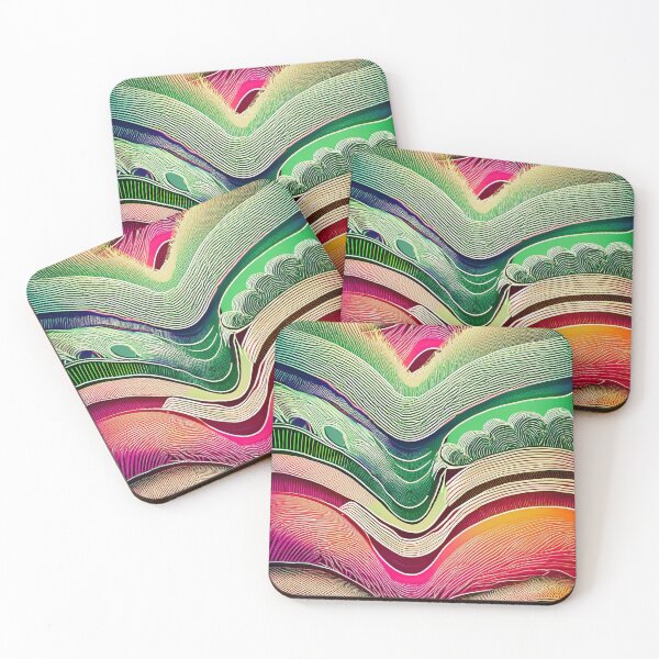 Item preview, Rolling in colour 3 - AI designed and sold by Margo Humphries.