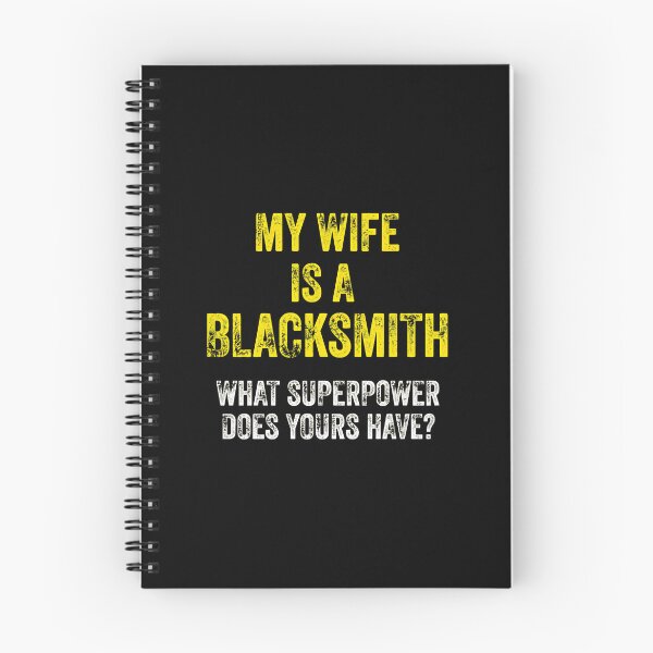 Item preview, My Wife Is A Blacksmith What Superpower Yours designed and sold by rhymjqvinci.