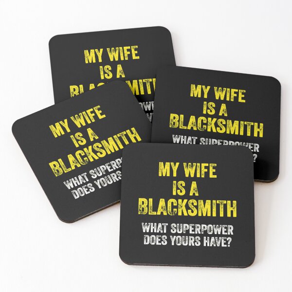 Item preview, My Wife Is A Blacksmith What Superpower Yours designed and sold by rhymjqvinci.