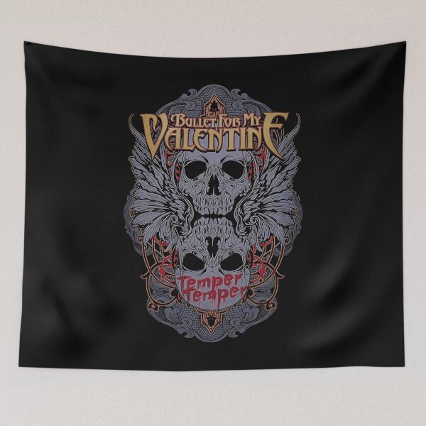 Item preview, Bullet For My Valentine Temper Temper Fever The Poison Skull Red Eyes Y2K designed and sold by digc010.