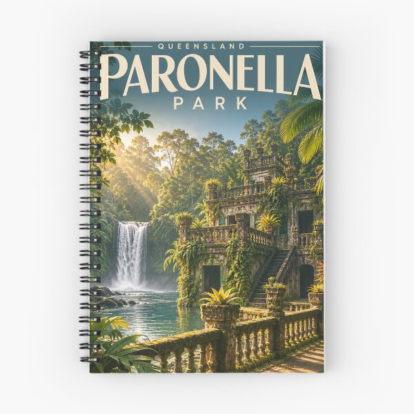Item preview, Paronella Park Queensland Rainforest Castle and Waterfall designed and sold by Aryabek.