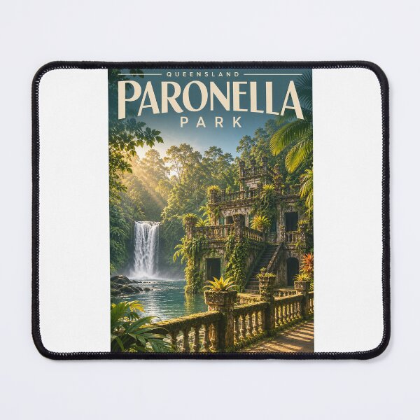 Item preview, Paronella Park Queensland Rainforest Castle and Waterfall designed and sold by Aryabek.