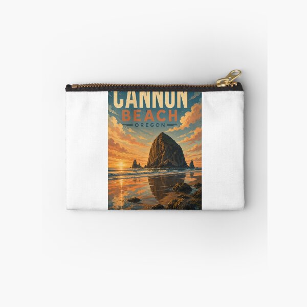Item preview, Cannon Beach Oregon Sunset at Haystack Rock designed and sold by Aryabek.