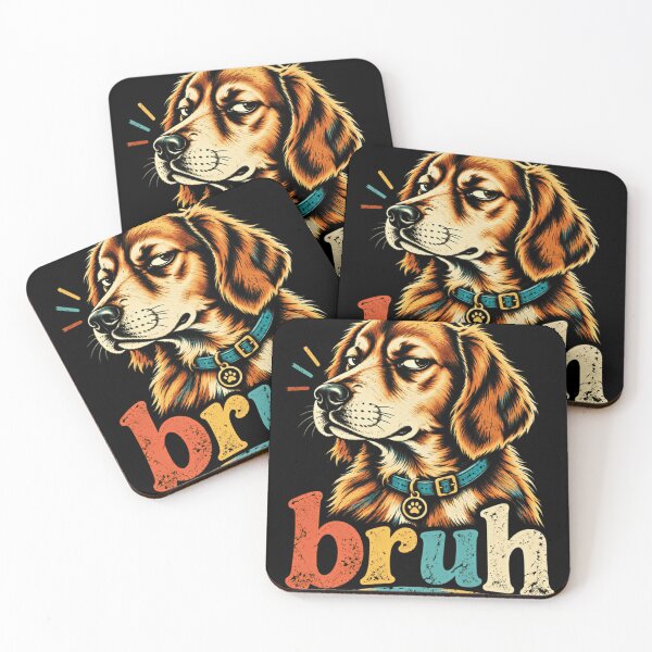 Item preview, Bruh Dog Meme Funny Pet Owner Animal Lover Canine Puppy designed and sold by SkeletonsDanger.