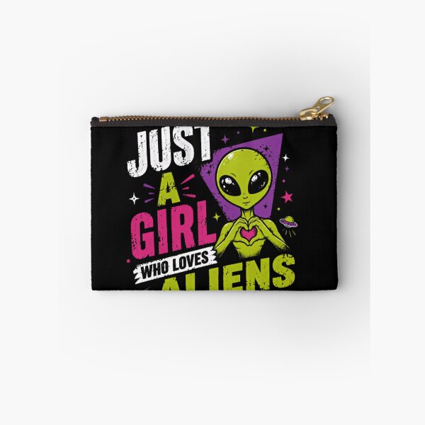 Item preview, Just A Girl Who Loves Aliens Extraterrestrial SciFi Enthusiast designed and sold by RetroMini2026.