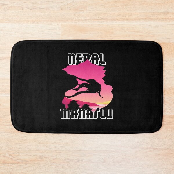 Item preview, Nepal Manaslu Climber Sunset Adventure Design designed and sold by aranastkbussonx.