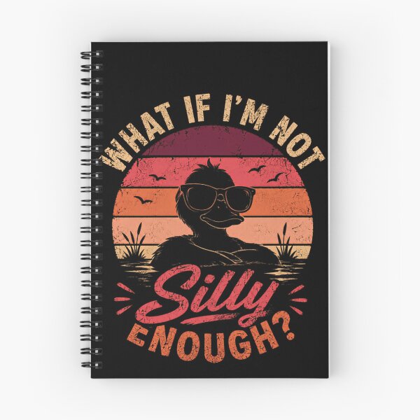 Item preview, What If I'm Not Silly Enough? Funny Duck Lover Pet Owner Humor designed and sold by RetroMini2026.