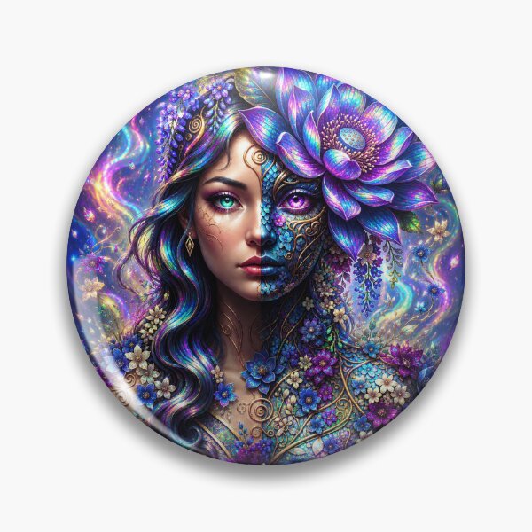 Item preview, Mystical flower woman designed and sold by KingsArtworx 2.