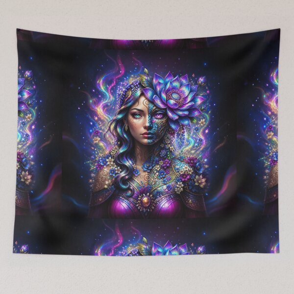 Item preview, Mystical flower woman designed and sold by KingsArtworx 2.