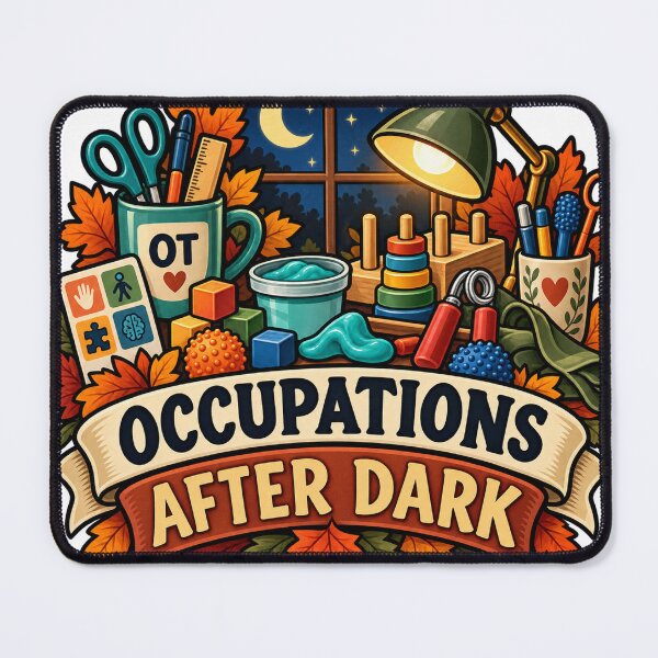 Item preview, Occupations After Dark Occupational Therapy designed and sold by supertae.