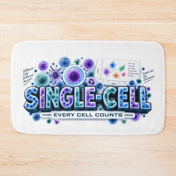 Item preview, Single Cell Every Cell Counts designed and sold by pradeepvisuals.