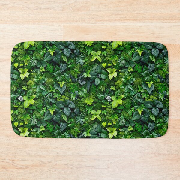 Item preview, Lush Green Botanical Foliage and Moss Pattern designed and sold by NTGUILTY.