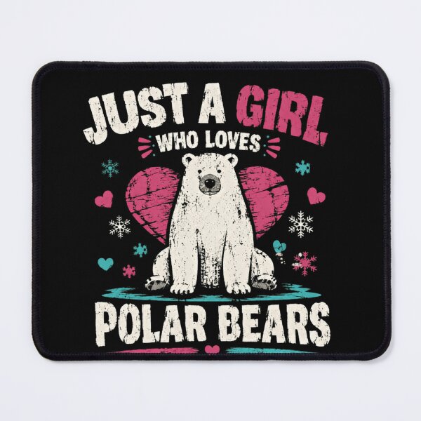 Item preview, Just A Girl Who Loves Polar Bears Animal Lover Wildlife designed and sold by RetroMini2026.