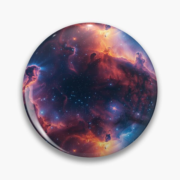 Item preview, Vibrant Cosmic Nebula and Glowing Stars Pattern designed and sold by NTGUILTY.