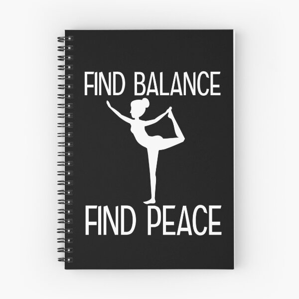 Item preview, Find Balance Find Peace Yoga Design designed and sold by teeperfect.