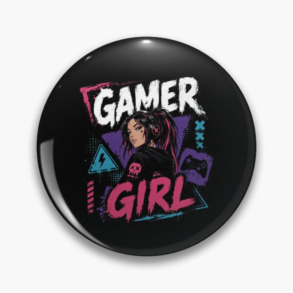 Item preview, Gamer Girl Gaming Player Lifestyle designed and sold by RetroMini2026.