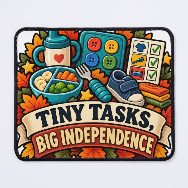 Item preview, Tiny Tasks, Big Independence OT designed and sold by supertae.